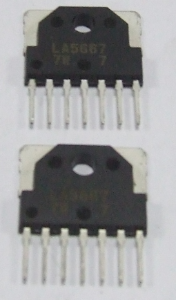 LA 5667 CIRCUITO INTEGRATO ORIGINALE SANYO LA5667 LA 5667 CIRCUITO INTEGRATO ORIGINALE SANYO LA5667